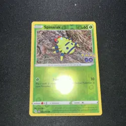 Spinarak Ditto 006/078 – Pokemon GO TCG UNPEELED Reversed Holo - Image 1