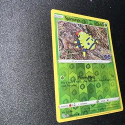 Spinarak Ditto 006/078 – Pokemon GO TCG UNPEELED Reversed Holo - Image 3