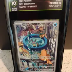 Squirtle 148/142 Sv07: Stellar Crown Holo - Image 2