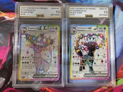 Pokemon Umbreon EX SVP 176 Premium Figure Collection Black Star Promo AGS 10 SET - Image 1