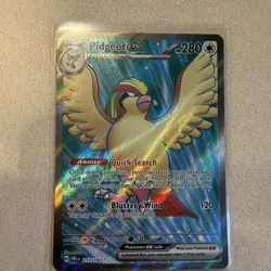 The Pokemon Company Pidgeot ex 217/197 SV03 Obsidian Flames Ultra Rare FA Holo - Image 1