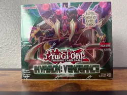 Yu-Gi-Oh! Invasion: Vengeance 1st Edition Booster Box Factory Sealed English - Image 1