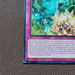 Yu-Gi-Oh! Dominus Spiral DOOD-EN079 – Secret Rare – 1st Edition - Image 5