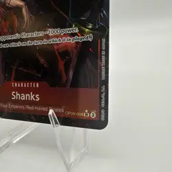 One Piece Shanks OP09-004 SR Alt Art English Emperors in the New World - Image 5