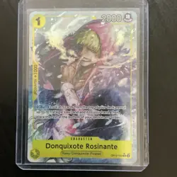 Donquixote Rosinante OP12-108 Alternate Art Foil Rare Character - Image 1