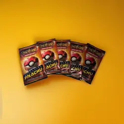 Pokemon Detective PIKACHU Cards 5 sealed packages 2019 - Image 1