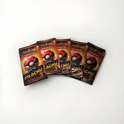Pokemon Detective PIKACHU Cards 5 sealed packages 2019 - Image 2
