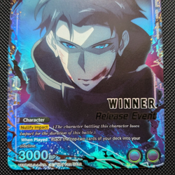 Sung Jinwoo Union Arena Solo Leveling Winner Promo Release Event Card SLG-1-016 - Image 4
