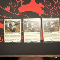 3X Magic: The Gathering Modern Horizons Giver of Runes Creature English Cards - Image 1
