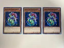 Yugioh - Peten the Dark Clown x 3 - NM - Plus Free Holo Card - A - Image 1