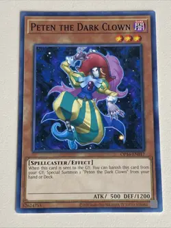 Yugioh - Peten the Dark Clown x 3 - NM - Plus Free Holo Card - A - Image 3