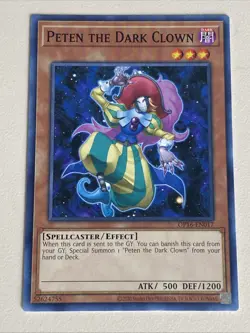Yugioh - Peten the Dark Clown x 3 - NM - Plus Free Holo Card - A - Image 4