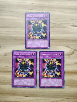 Yu-Gi-Oh! - Mask Of Restrict 3x - Full Playset Of Cards RP02-EN031 - Image 2