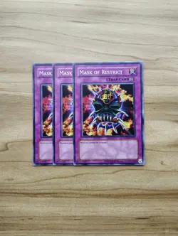 Yu-Gi-Oh! - Mask Of Restrict 3x - Full Playset Of Cards RP02-EN031 - Image 4