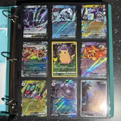 Pokemon Cards Huge Collection Binder COMIC Jumbo Alt Art Pikachu Charizard LOT I - Image 1