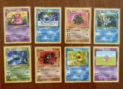 Vintage Pokemon Base Set, Fossil, & Jungle 26 Card Lot 1999, light play (LP) - Image 5