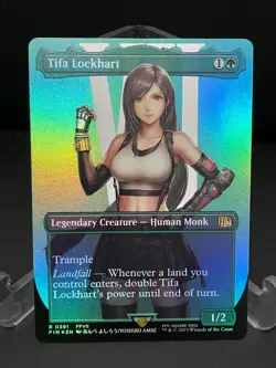 Tifa Lockhart (Borderless) R FINAL FANTASY # 391 NM Foil - Image 1
