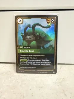 Scuttle Crab 053/219 NM Riftbound Card Unleashed ! - Image 1