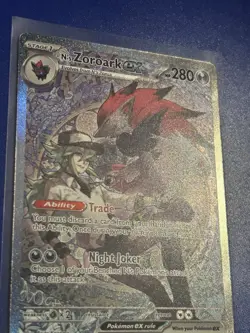 Pokemon TCG N's Zoroark EX Ascended Heroes SIR 286/217 Mint Rare Card CLEAN 💎 - Image 3
