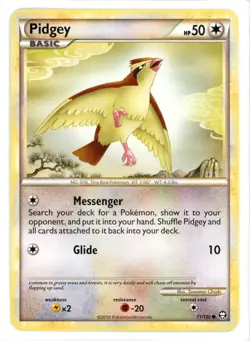 Pidgey 71/102 Triumphant Pokemon Card - Image 1