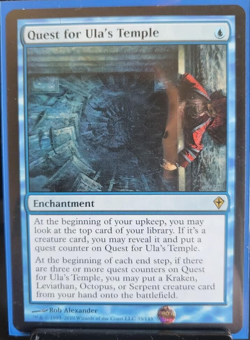 MTG Quest for Ula's Temple Worldwake 35/145 Regular Rare - Image 1