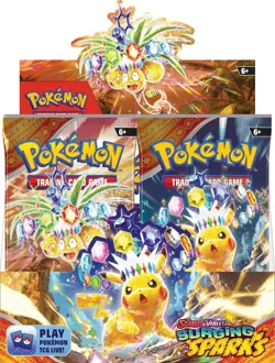 Pokemon TCG Surging Sparks Booster Box – Factory Sealed Trading Cards - Image 1