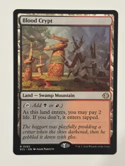 Blood Crypt - NM ECL Rare MTG [0262] - Image 1