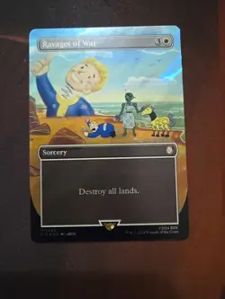 Ravages of War (Borderless) (Surge Foil) Universes Beyond: Fallout Foil - Image 1