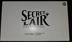 MTG Secret Lair sAnS mERcY Rainbow-Foil Edition SEALED - Image 1