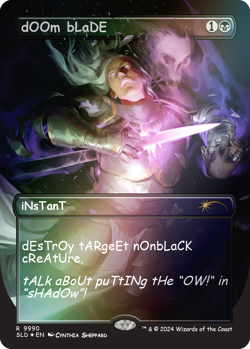 MTG Secret Lair sAnS mERcY Rainbow-Foil Edition SEALED - Image 3