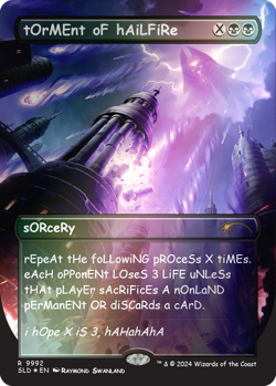 MTG Secret Lair sAnS mERcY Rainbow-Foil Edition SEALED - Image 5