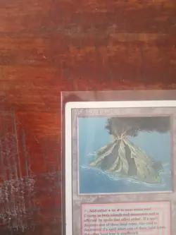 MTG x1 Volcanic Island Dual Land Revised Rare (LP) - Image 2