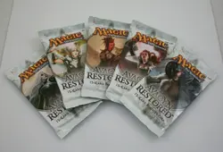 Lot of 5 - Magic the Gathering - Avacyn Restored Booster Pack - Image 1