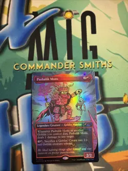Pashalik Mons ✨ Borderless FOIL ✨ MTG NM Goblinstorm Secret Lair 2408 - Image 1