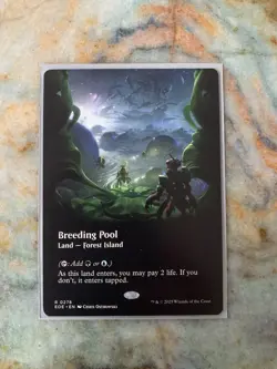[MTG] Breeding Pool (Borderless) - Edge of Eternities (EOE) 0278 - Image 1