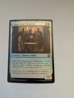 Coppercoat Vanguard March of the Machine: The Aftermath Foil MTG NM - Image 1