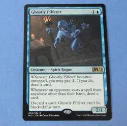 1x Ghostly Pilferer REGULAR - MTG M21 M/NM - Image 1