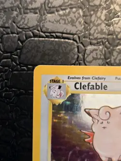 Pokemon Clefable 01/64 Jungle Holo Unlimited Vintage WOTC TCG LP+ - Image 4
