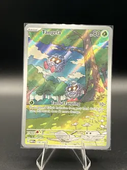 Tangela 178/165 Illustration Rare IR Pokemon 151 Full Art Holo 🌿 - Image 1