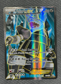 Pokemon Aggron EX Full Art XY - Primal Clash #153/160 - NM - Image 3