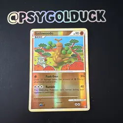 Pokemon TCG Sudowoodo 9/95 Reverse Holo Rare Sachiko Adachi B31 - Image 1