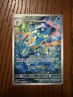 Frogadier 89/86 IR Chaos Rising Pokemon TCG Illustration Rare NM - Image 1