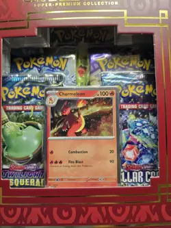 Pokemon TCG Charizard ex Super Premium Collection Box Sealed New - Image 5