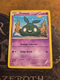 Trubbish 48/101 Common Noble Victories Pokemon Reverse Holo Highly Played - Image 1