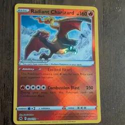 Pokemon tcg Crown Zenith Radiant Charizard #020/159 - Image 1