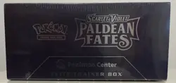 Pokemon Paldean Fates Pokemon Center Elite Trainer Box ETB Factory Sealed - Image 5