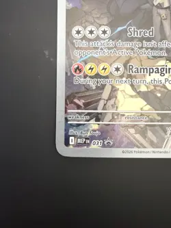 N's Zekrom - 031 (Pokemon Center Exclusive) 031 Me: Mega Evolution Promo Holo - Image 5