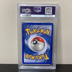1999 Pokemon Game Base Set Hitmonchan #7 English Holo Rare 7/102 - PSA 7 - Image 2
