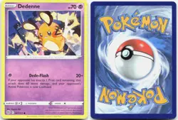 Dedenne 067/172 Common Brilliant Stars Pokemon LP - Image 3