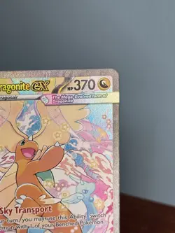 Pokemon Ascended Heroes MEGA DRAGONITE EX Full Art SIR 290/217 B - Image 3